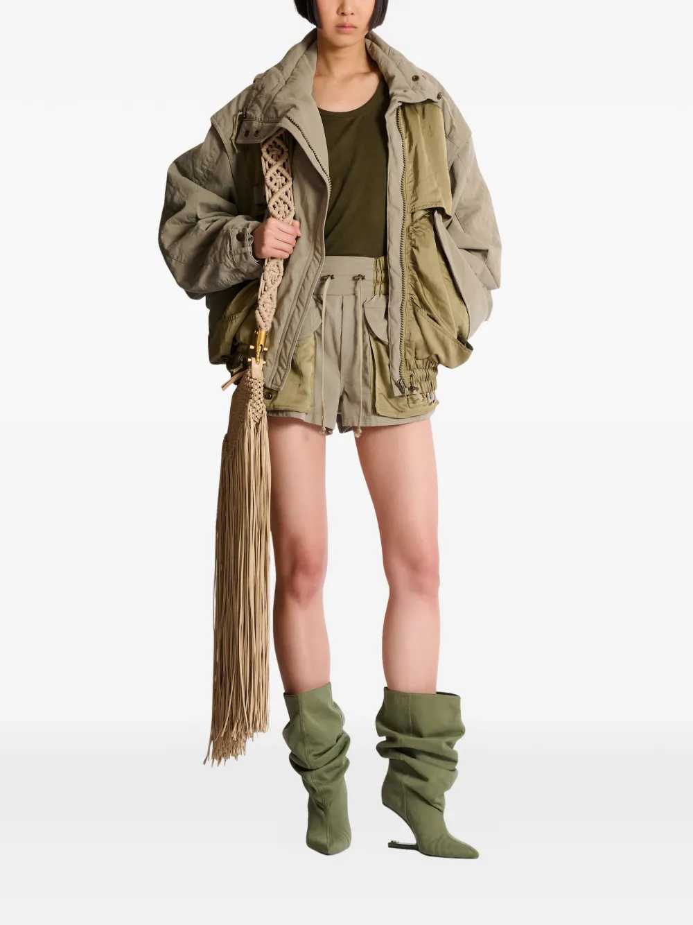 Balmain JACKET - Green | e63a1353296b2b350cfd78fea6d221ff009e37f4