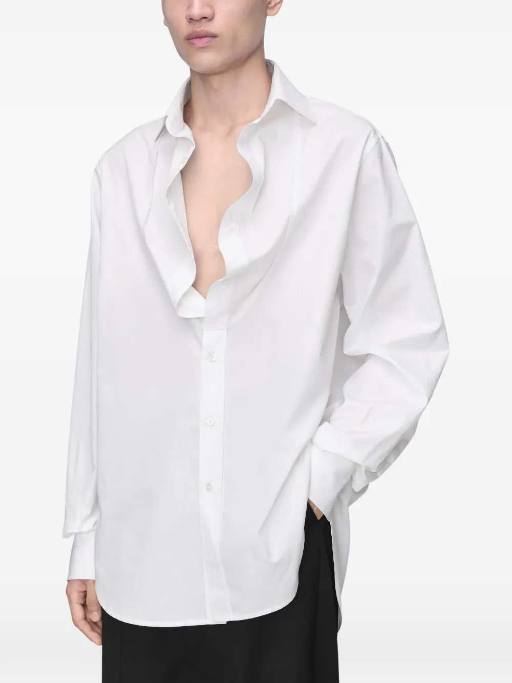 Maison Margiela SHIRT - White | 16e6b63f7bfabe3fd1afdebe2fa6e53f496092e3