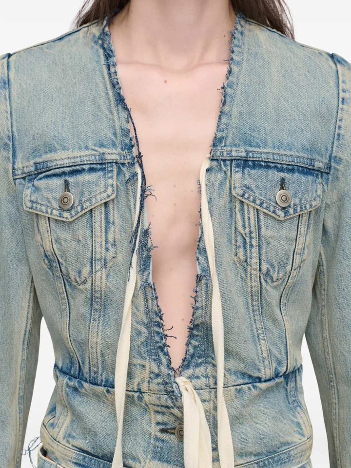 Maison Margiela JACKET - Blue | 6f09d2f08ece954be082513fbd75f45247678f00