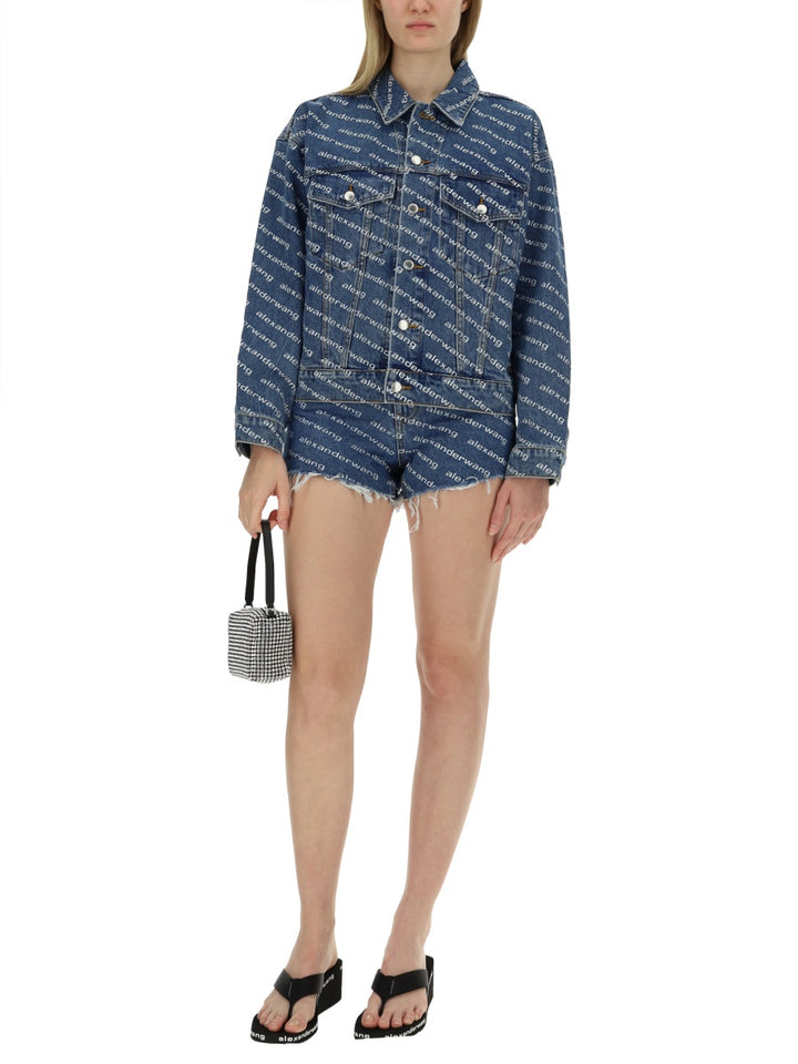 Alexander Wang Shorts - Blue | Wanan Luxury