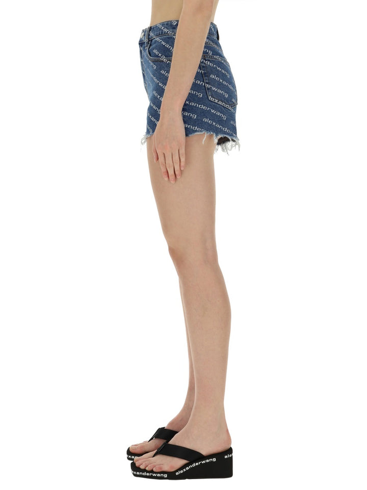 Alexander Wang Shorts - Blue | Wanan Luxury