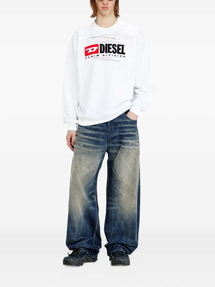 Diesel SWEATSHIRT - White | 5eb74db90ee4942f06aa375b65b0aad821473b3d