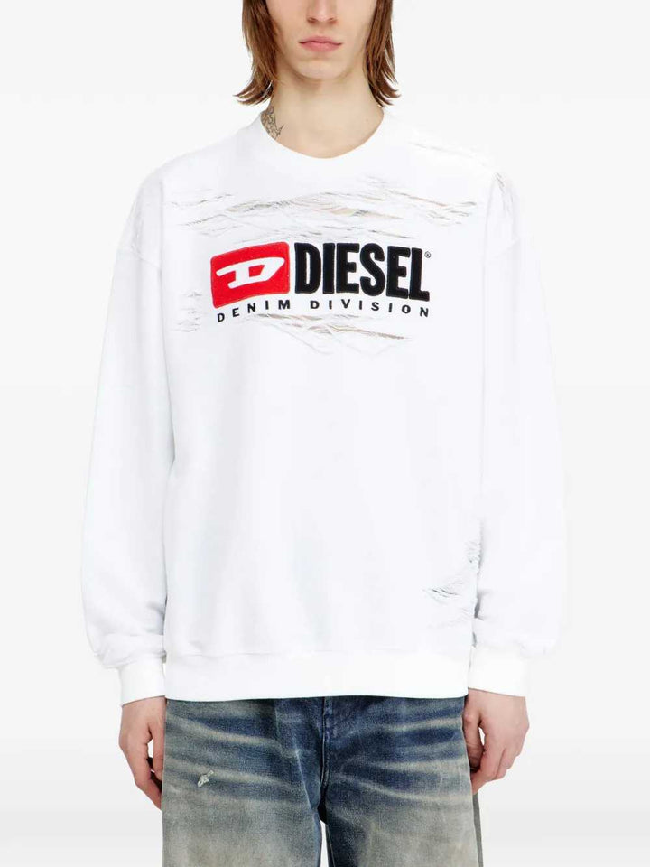 Diesel SWEATSHIRT - White | fa53b40f64635f3314742d452d710229c4e9f703