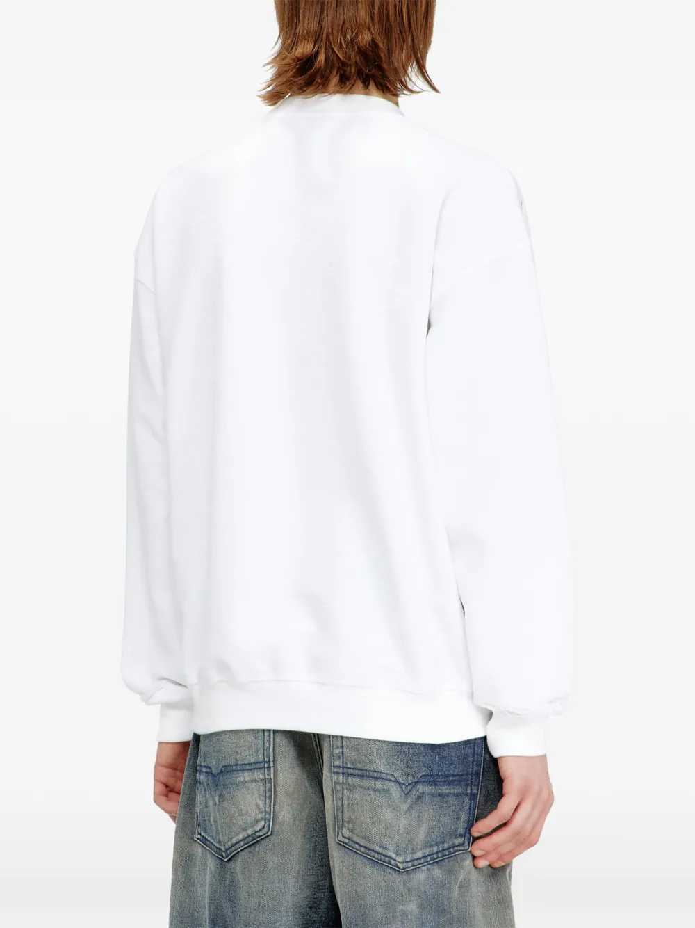 Diesel SWEATSHIRT - White | 78cf47c2fc683f377bb9e106e6cd78cc6180040c