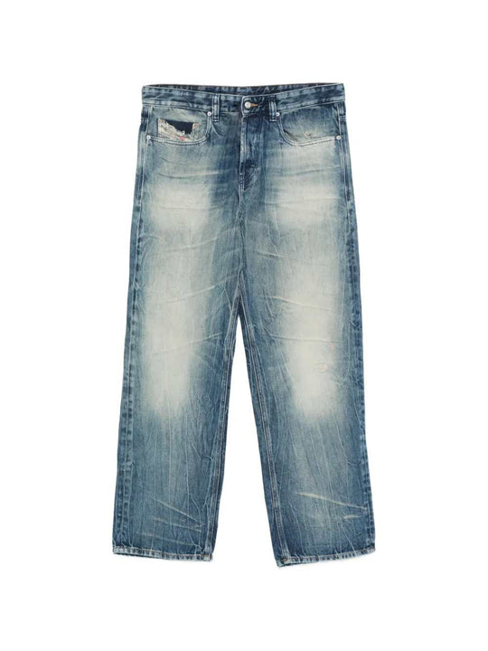 Denim With Logo Patch
