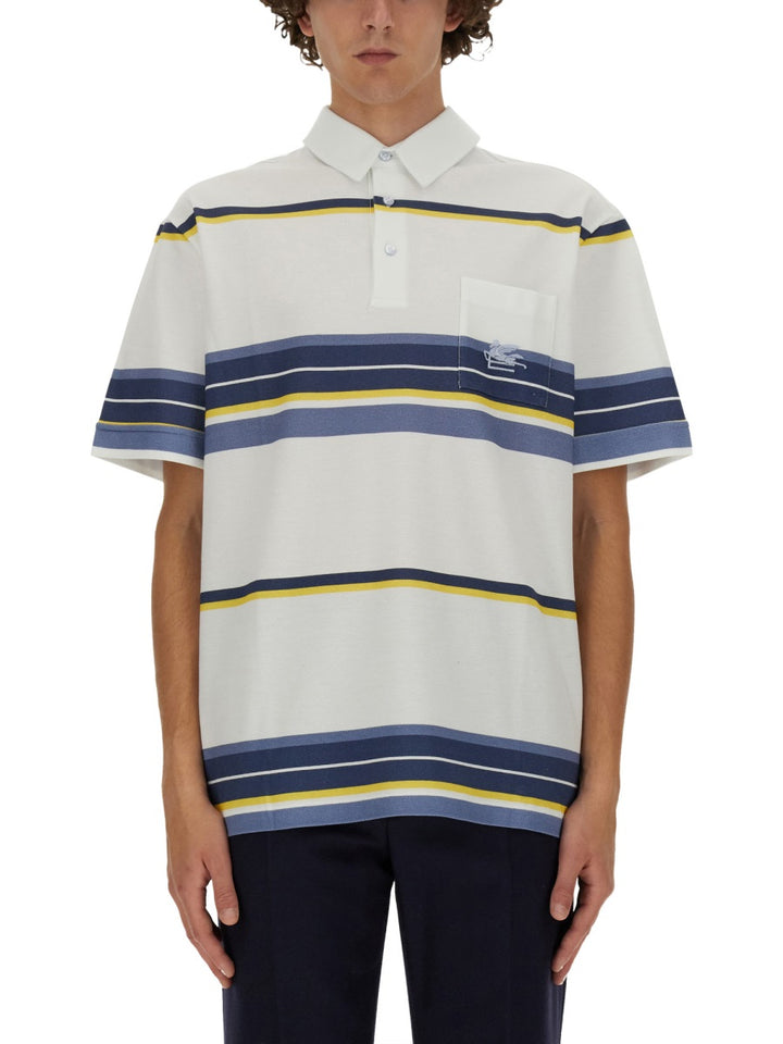 Etro Polo - White | Wanan Luxury