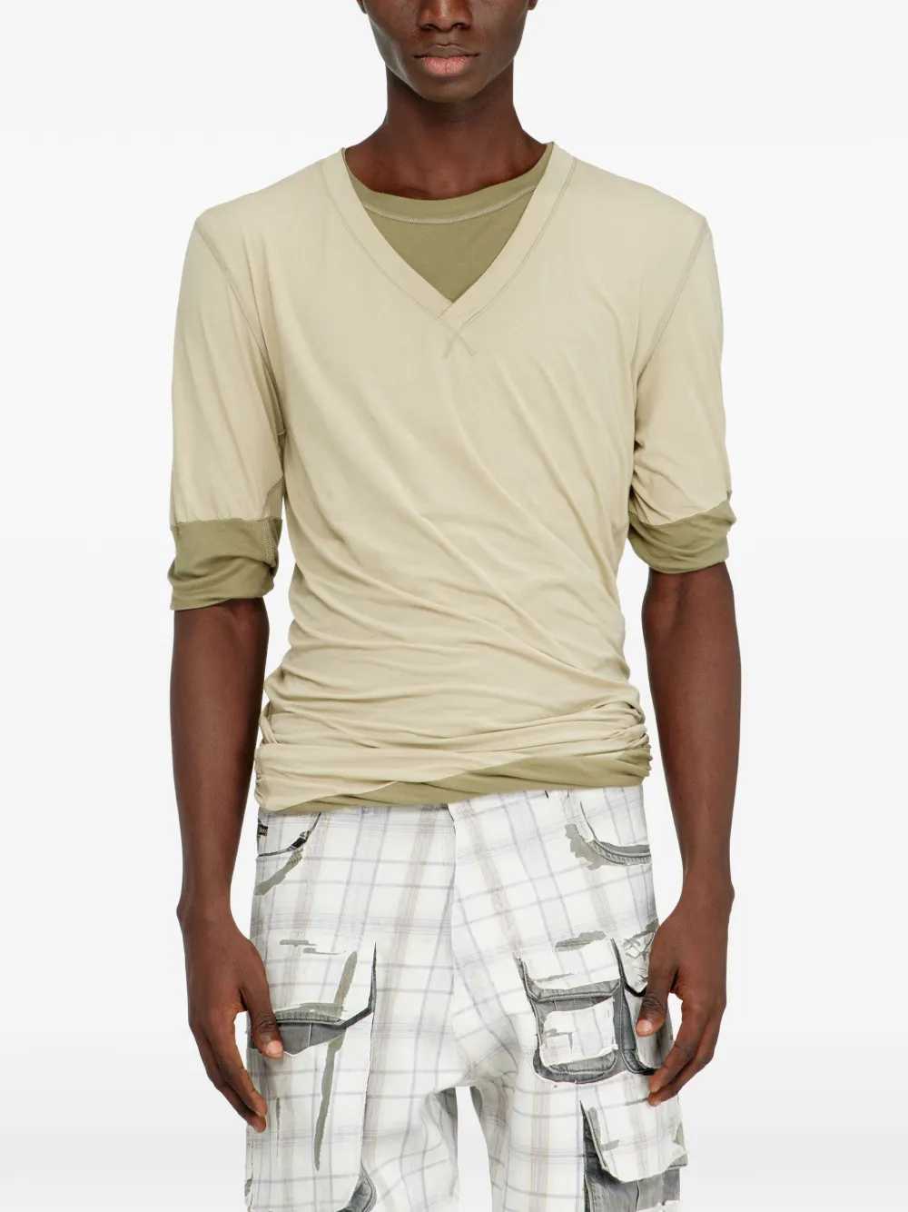Diesel TSHIRT - Nude & Neutrals | 35f4bb30f4f33d2b9556a53a696b0c664869a1fe