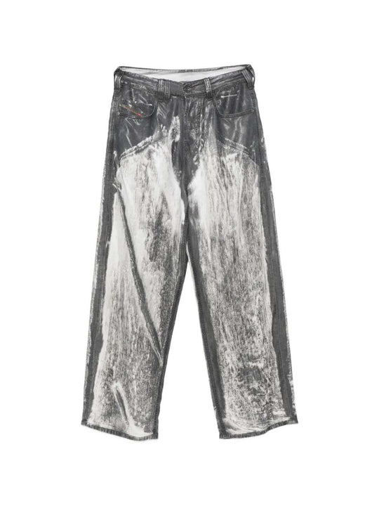 D-Enim-M Trousers With 1997 Applique