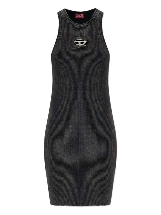 M-Anchorage Short Dress With Logo Plaque