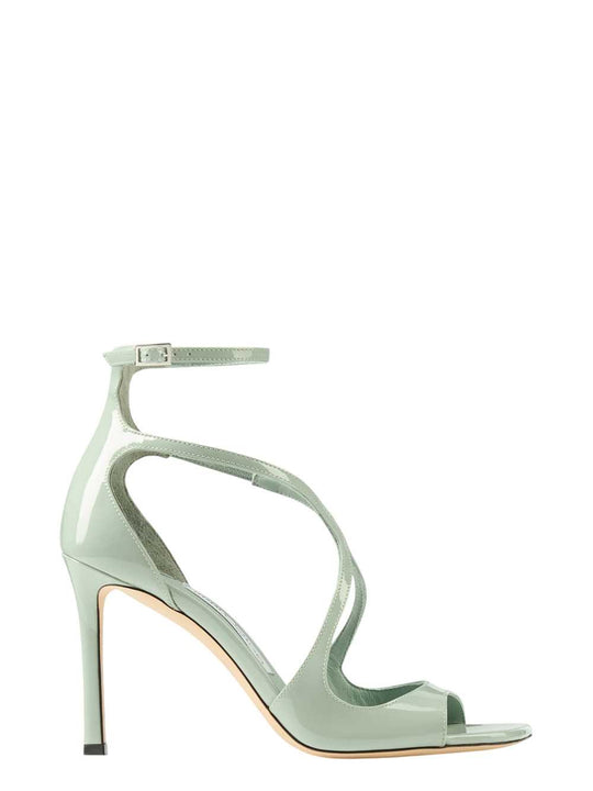 Azia 95mm Square-Toe Sandals