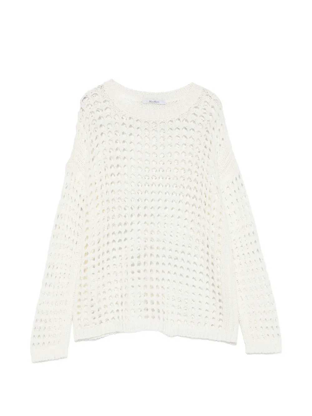 Max Mara SWEATER - White | 0c1180a7ed226a94d33e14c02792fd30e42681bf