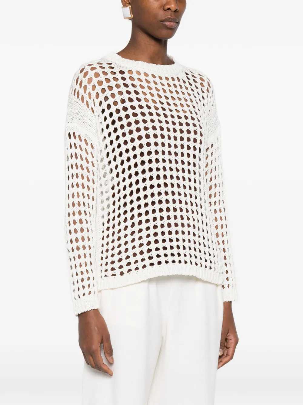 Max Mara SWEATER - White | b824fc84ae5cd77d81e048e8b56e9964bf7e74bf