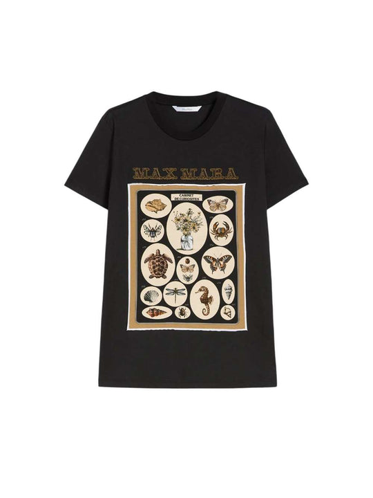 Cotton Jersey T-Shirt - Black