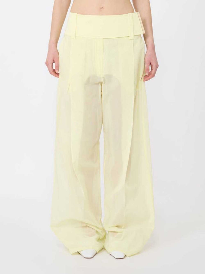 Sportmax PANTS - Yellow & Orange | fe673ecae12a03352da8131dd4e0b329009a9bed