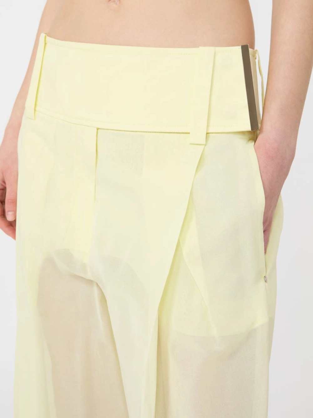 Sportmax PANTS - Yellow & Orange | cd0a800553ede4589d777cedd8e720677bb1b8f9