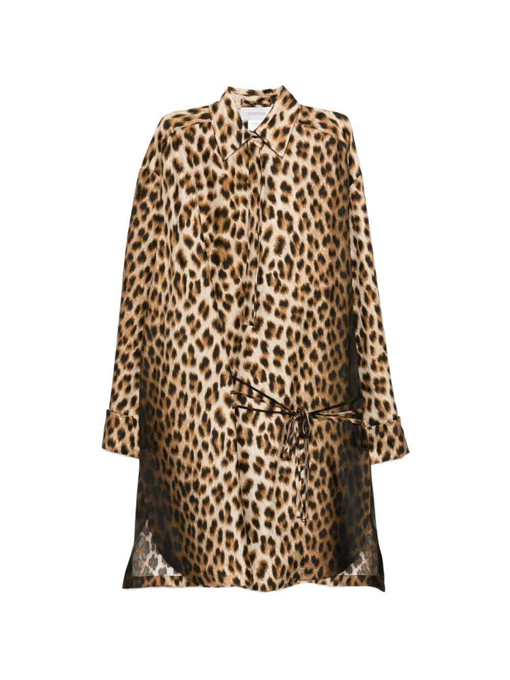 Sportmax DRESS - Brown | f90734e3ceb37137ea51e04a59e3486520e86084