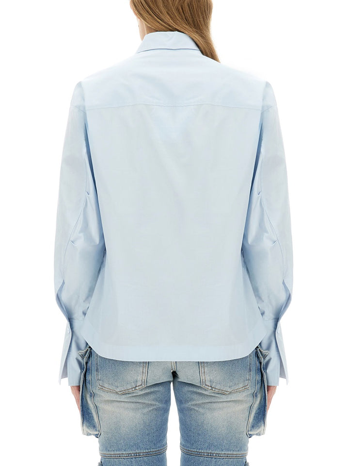 The Attico Shirts - Light Blue | Wanan Luxury