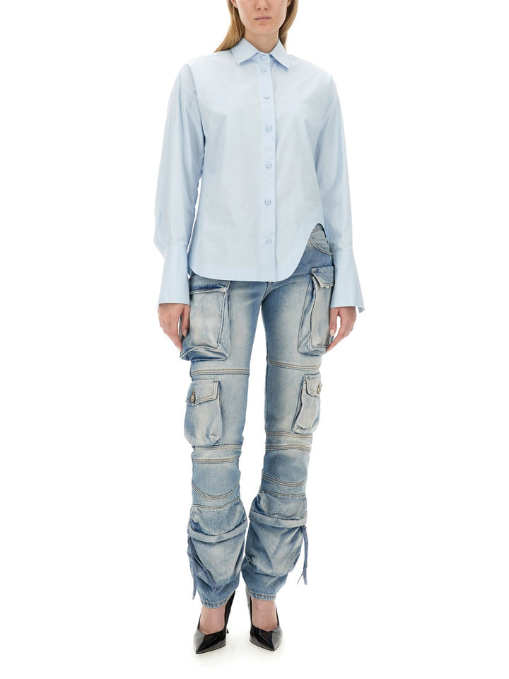 The Attico Shirts - Light Blue | Wanan Luxury