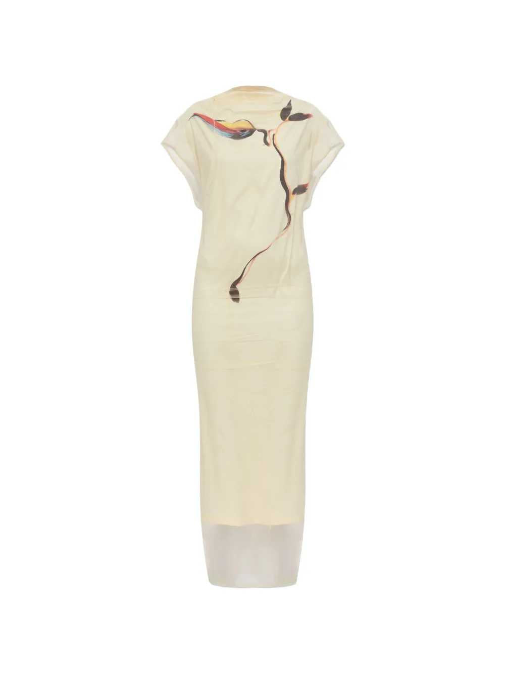 Sportmax DRESS - Yellow & Orange | 69ad94fdd166ac70de0d7f4d926bf980996a5aa5