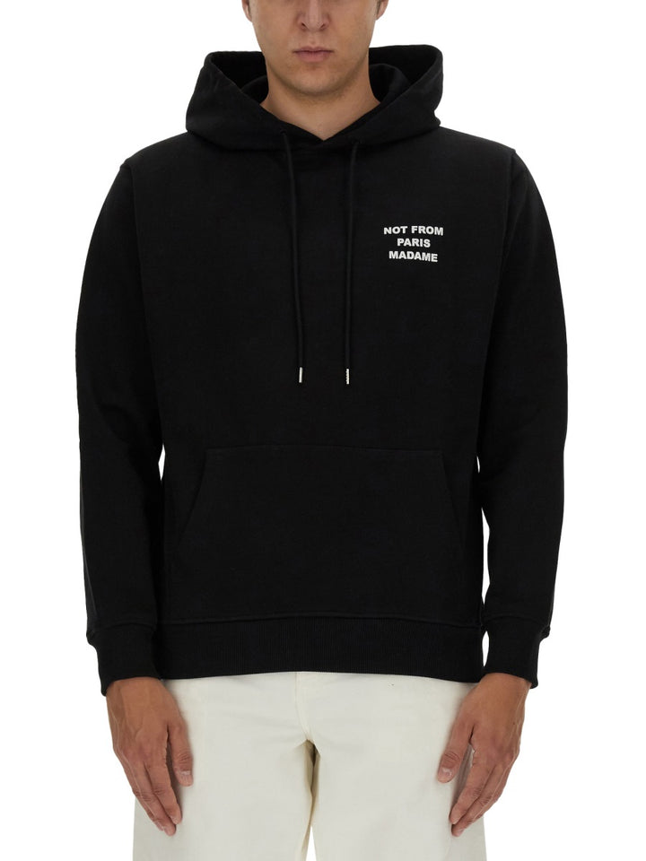 Drôle De Monsieur Sweatshirts - Black | Wanan Luxury