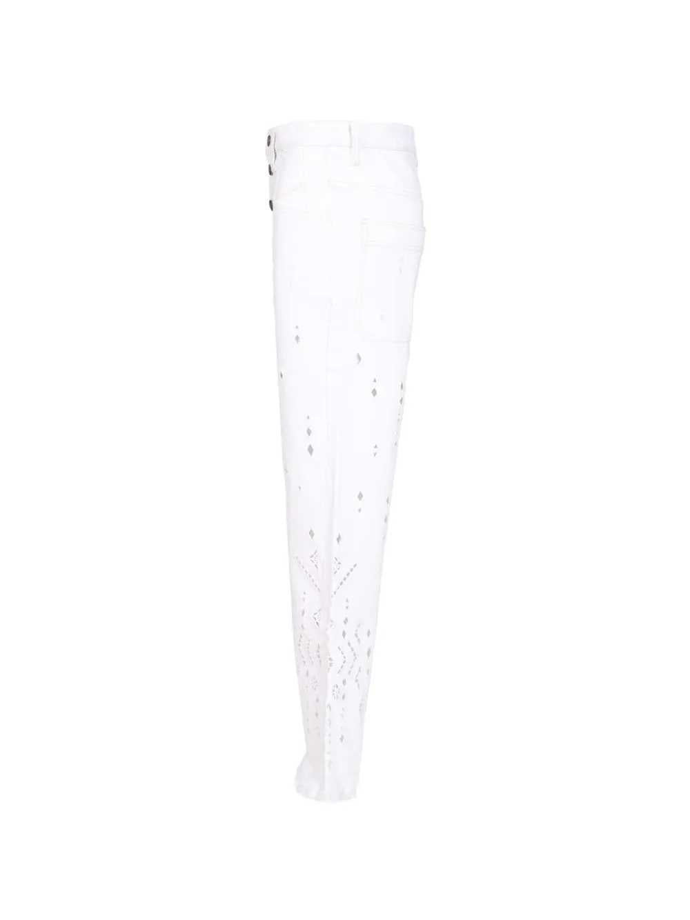 Marant PANTS - White | 4314f275fa07d0fc5131c6f7e985deb926a7a460