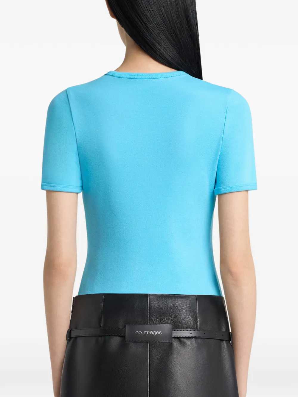 Courreges T-shirts - Blue | fb1fe116f4c5fd6edeb2b9bcfbd9ac25ec27d724