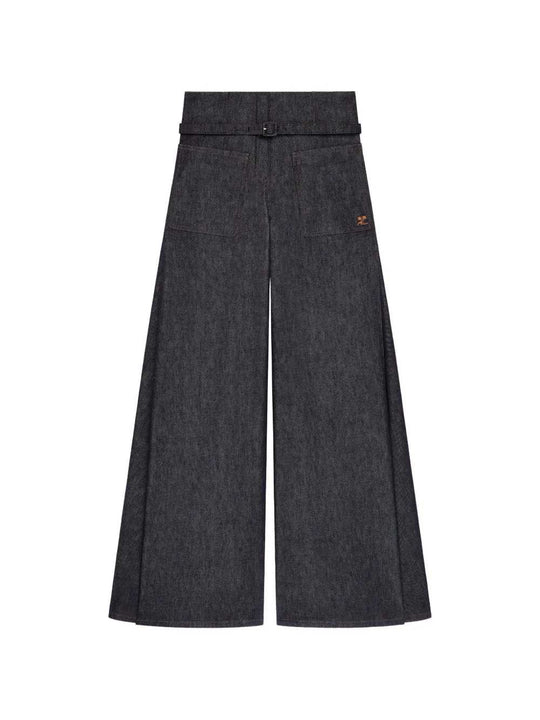 Palazzo Pants With Belt
