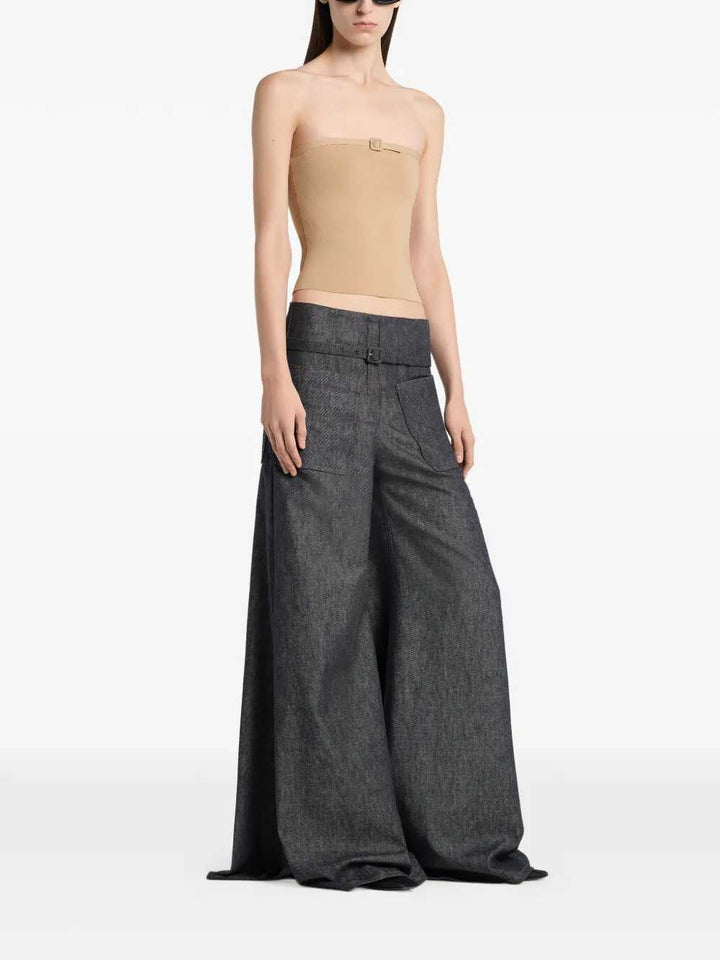 Courreges Wide leg - Blue | 140c1a701e8dca0dc97c2e5822e7e69097cc8ba8