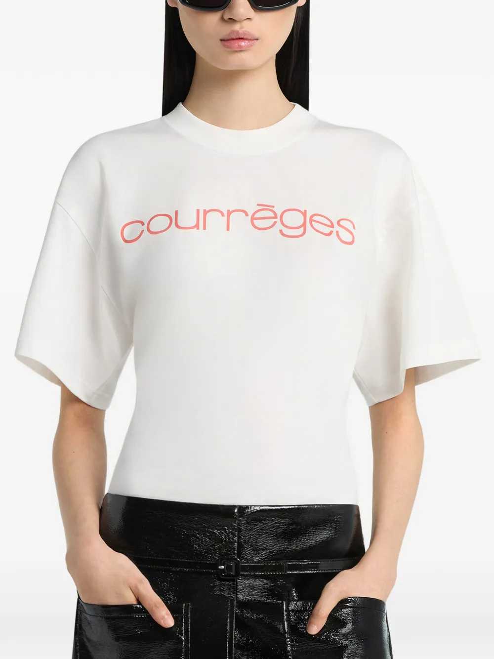 Courreges TSHIRT - White | c84707f98143ce8af84b3cb5cb85027febe1007a