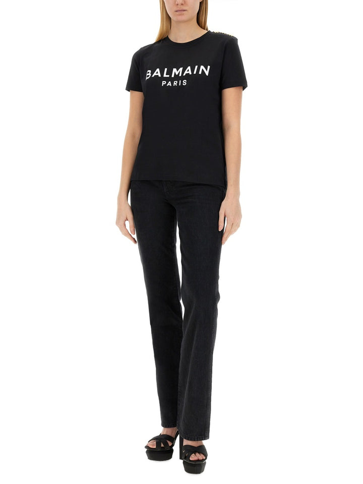 Balmain T shirts - Black | Wanan Luxury