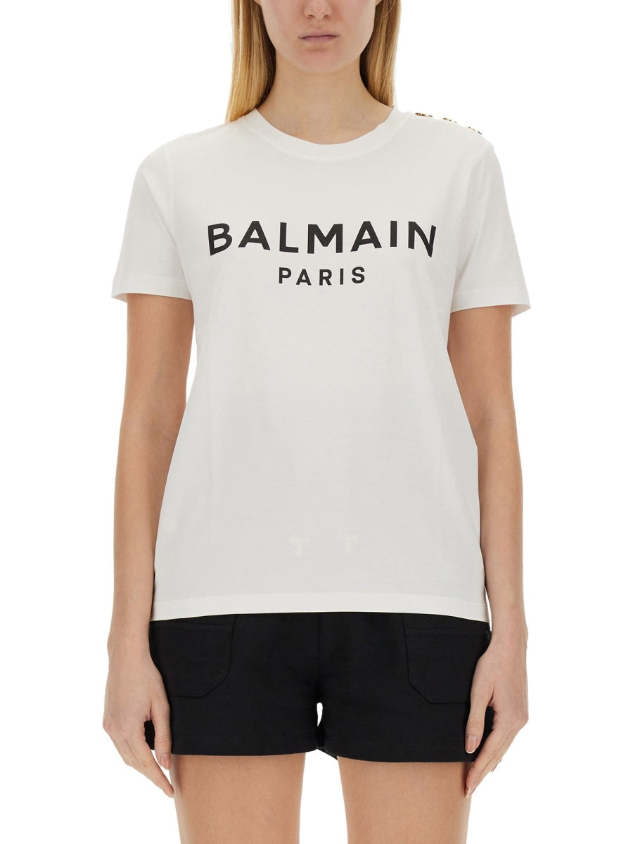 Balmain T shirts - White | Wanan Luxury