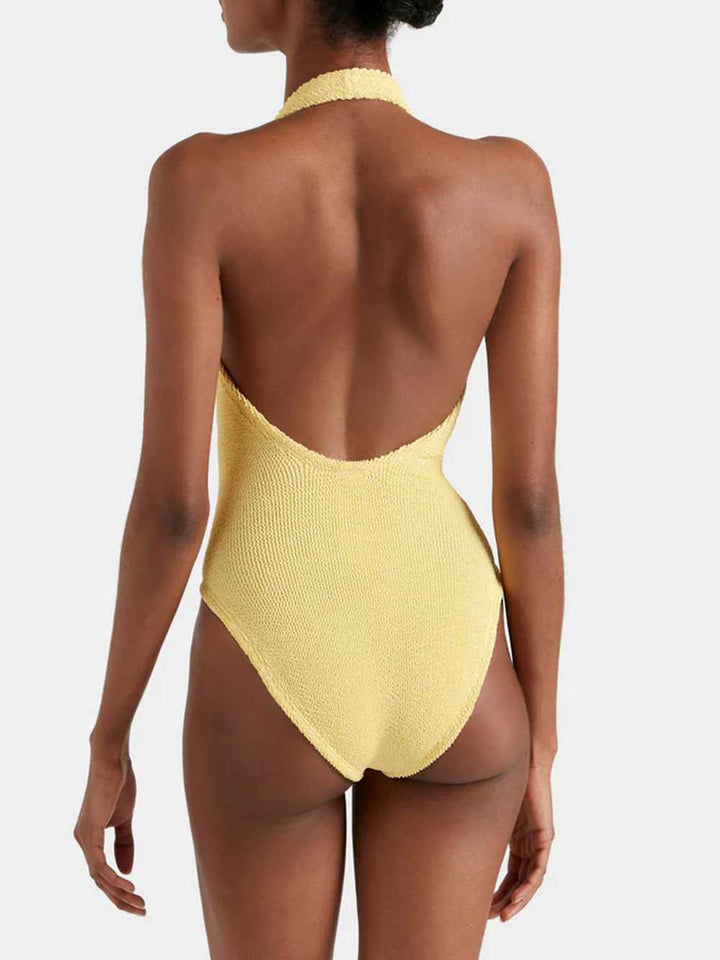 Hunza G SWIMWEAR - Yellow & Orange | 6009b23bbce27ee0cfd70dc1d74f3493a35176c5