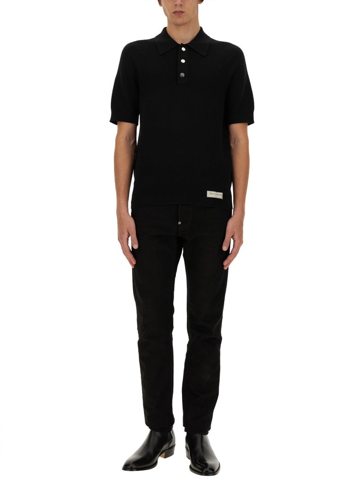 Balmain Polo - Black | Wanan Luxury