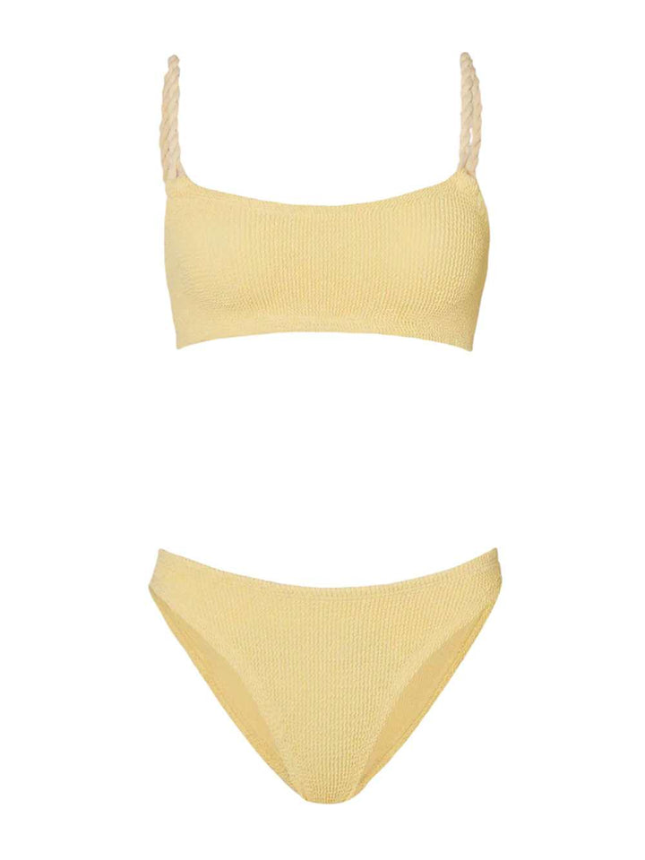Hunza G SWIMWEAR - Yellow & Orange | 1361b8cdc601e904d3c25105640c7040c8a70247