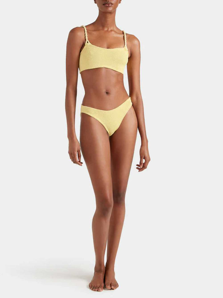 Hunza G SWIMWEAR - Yellow & Orange | cffbd82d75e6a34098370705f085c1771b99aa85