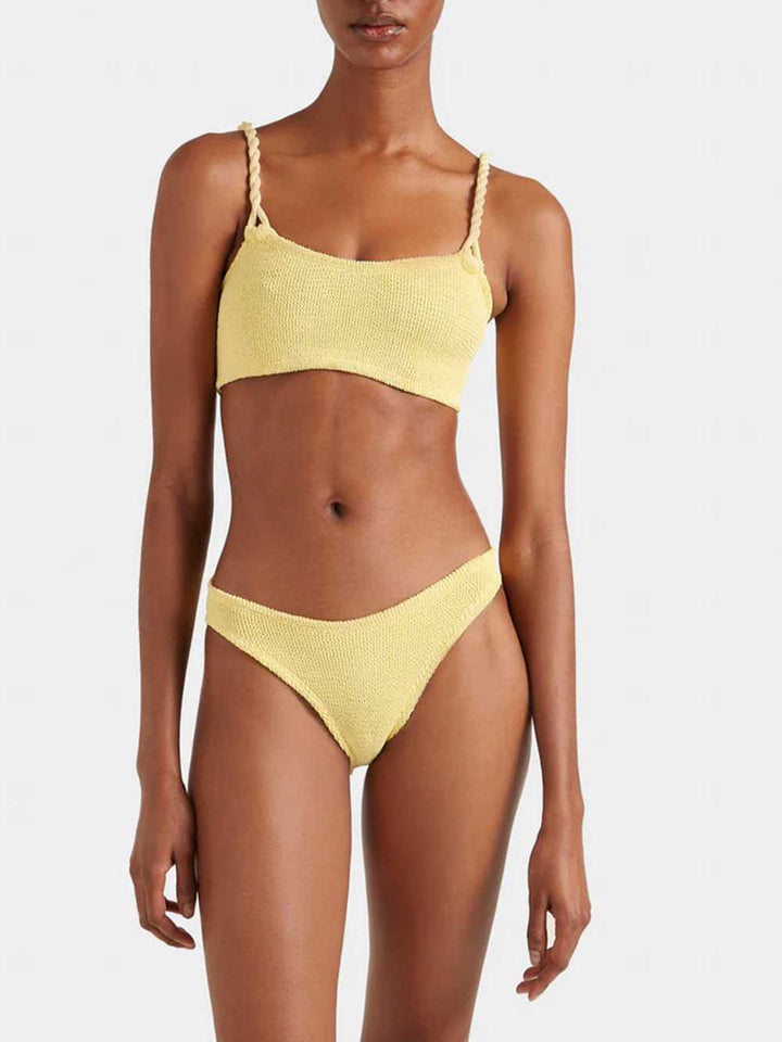 Hunza G SWIMWEAR - Yellow & Orange | ef940e1f51de79072b41290001d95321ef7069c6