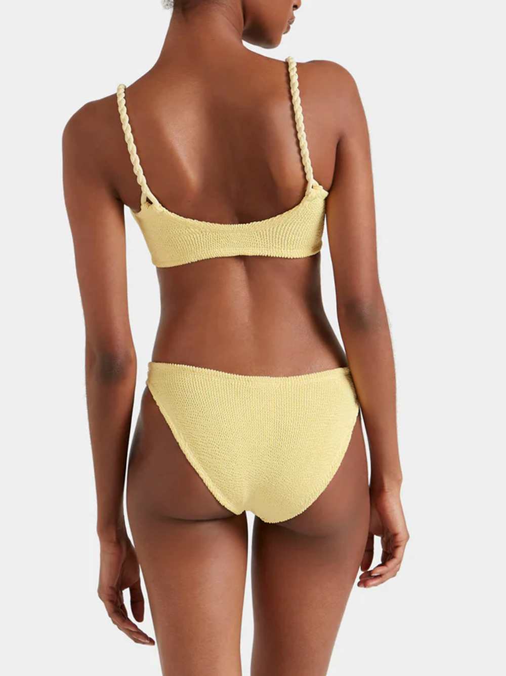 Hunza G SWIMWEAR - Yellow & Orange | c5d4c6c81d4040f8c2c71ae321f353bc017ef67b