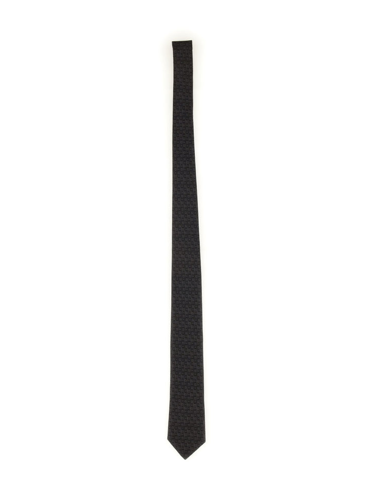 Ferragamo Ties & Papillon - Charcoal | 5134203fd405b135558491cb45ecc4fa4de244c2