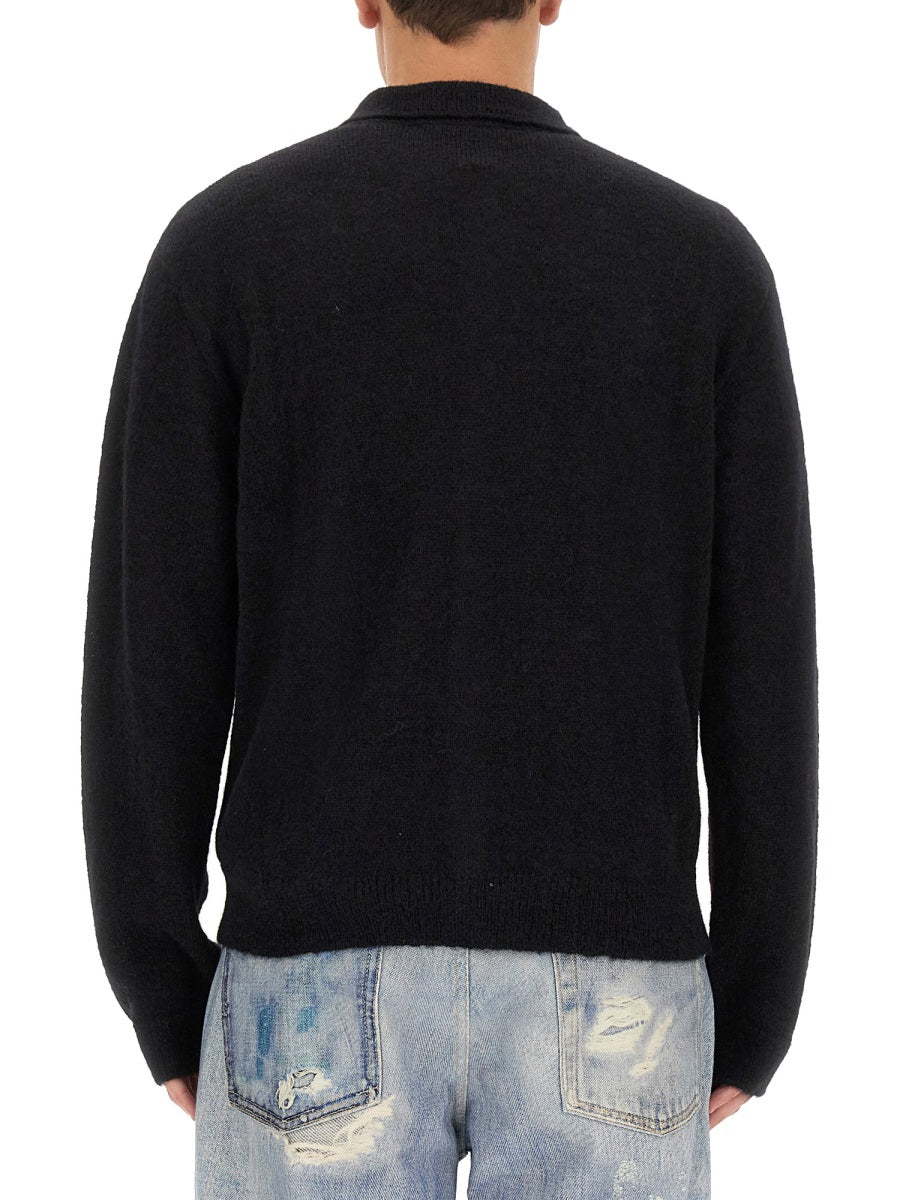 Our Legacy Polo - Black | Wanan Luxury