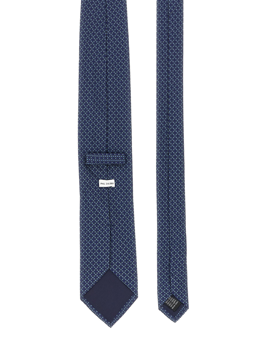 Pal Zileri Patterned Silk Tie Ties and Papillon - Blue | 9e4de8f7d964f740ab6ab41a2a10a5b6bdeb6ff3