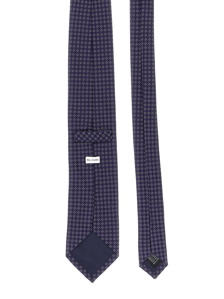Pal Zileri Patterned Silk Tie Ties and Papillon - Purple | 9526b2ee089f719b4243279b1834015804e9060a
