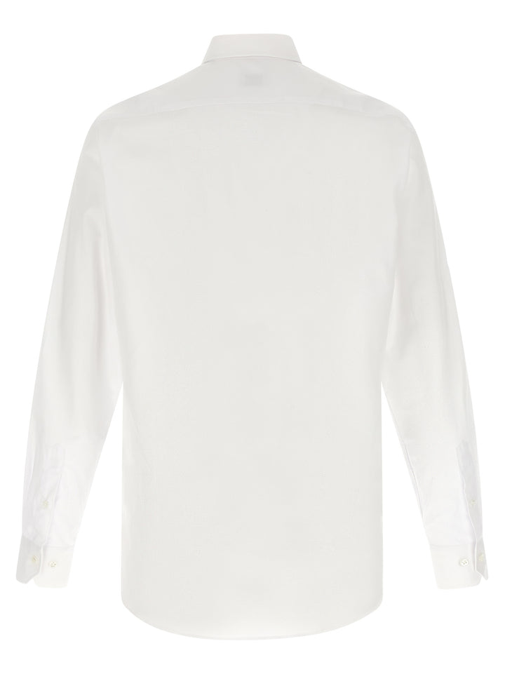 Pal Zileri Milano Collar Shirt Shirt and Blouse - White | 68ce15f919edffad12c372f7230dffb6d2e31b7d