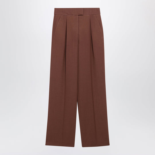 Light Brown Wool Trousers