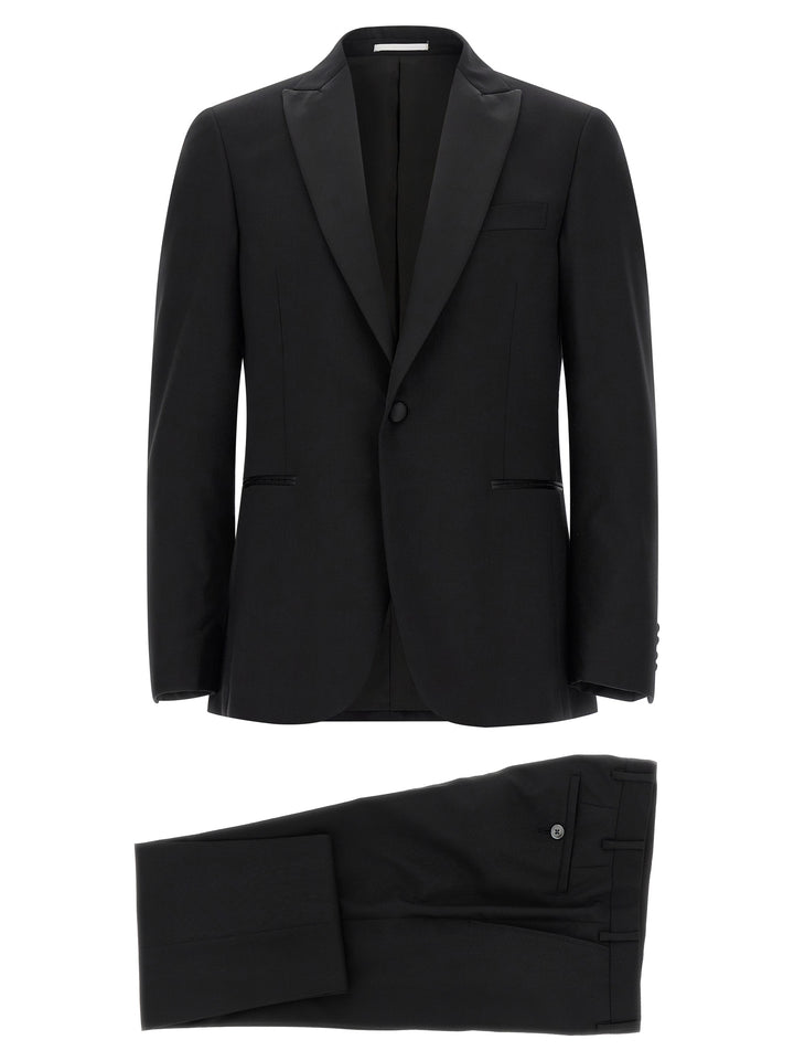 Pal Zileri Linea Cerimonia Suits - Black | 725eaf2f0421ad443df72bbb30c61cbd94a87c99