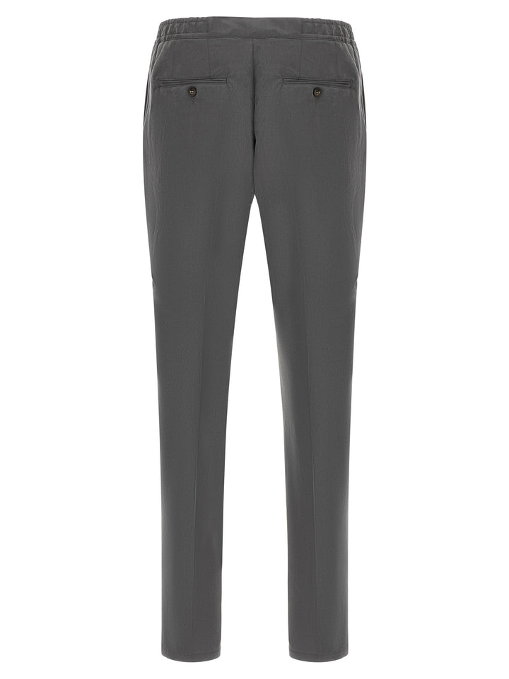 Pal Zileri Effortless Pants - Gray | 835d3f37bb5419ae845bce4b6f43028ea61e3bae