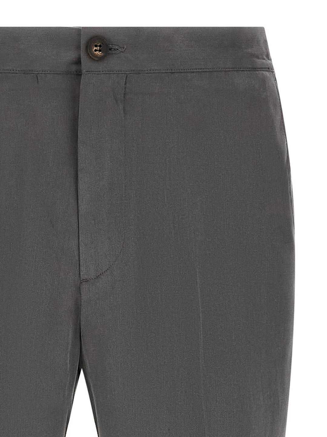Pal Zileri Effortless Pants - Gray | 610421f4f256cda929e7ac2da85fece9907eb9e8