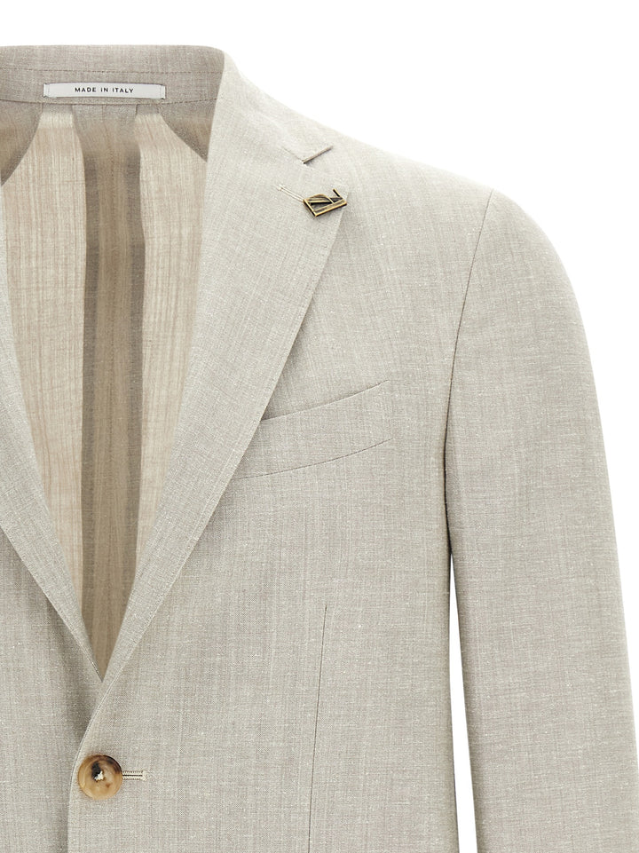 Pal Zileri Brera Blazer - Gray | 87998a04a8e560991cc31c136de036170cc0a626
