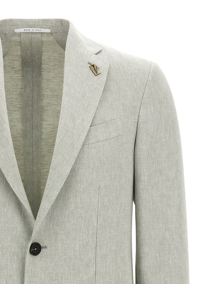 Pal Zileri Brera Blazer - Green | 98f7ffa87f42c04585758b87c53b1f7f2395ac24