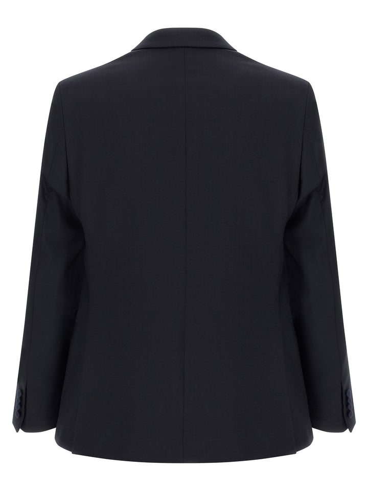 Pal Zileri Wool And Satin Dress Suits - Black | a901a038e41fd3a42296be712597c10b2c1daa27