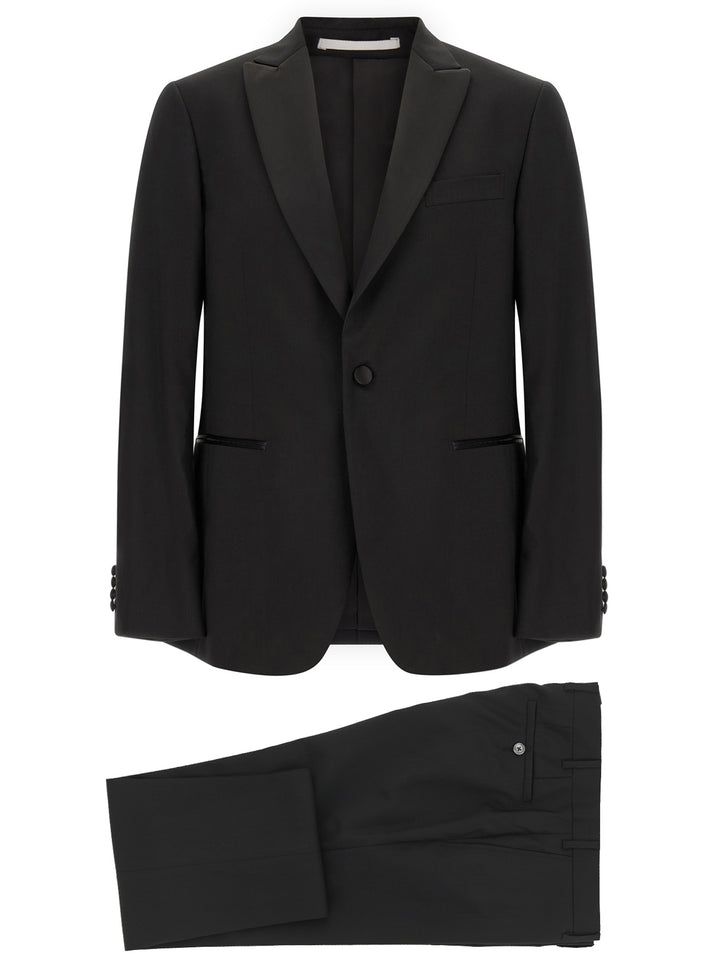 Pal Zileri Wool And Satin Dress Suits - Black | de7f4d765a81fda20d9c8fec6668e9d8206aadbf
